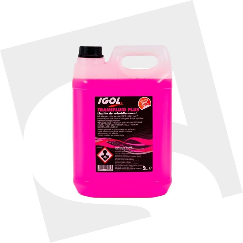 Liquide de refroidissement TRANSFLUID PLUS IGOL - 5L