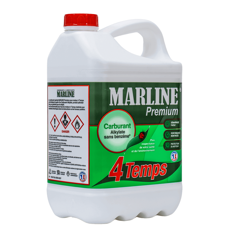 Mélange Alkylate pour moteurs 4 Temps MARLINE Premium Bidon 5L. — free download