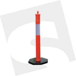 Poteau de balisage chantier...