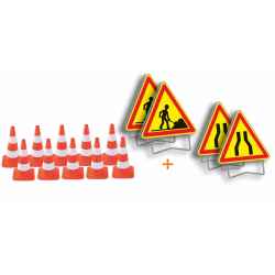Pack : 2 Panneaux travaux +...