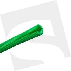 Gaine annelée fendue verte...