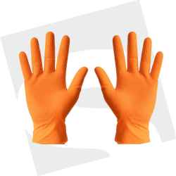 Gant nitrile orange extra...