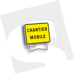 Panneau KC1 "Chantier mobile"